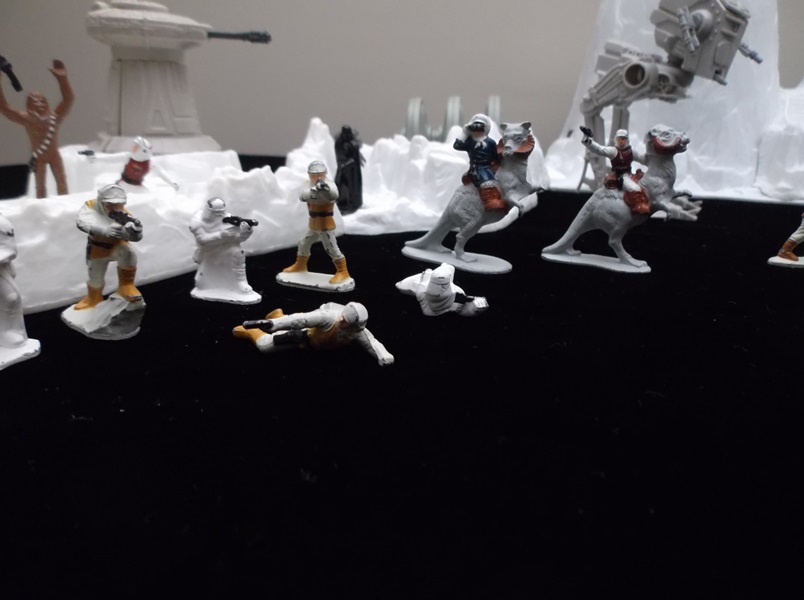 1982 Star Wars Micro Collection Hoth World Action Playset