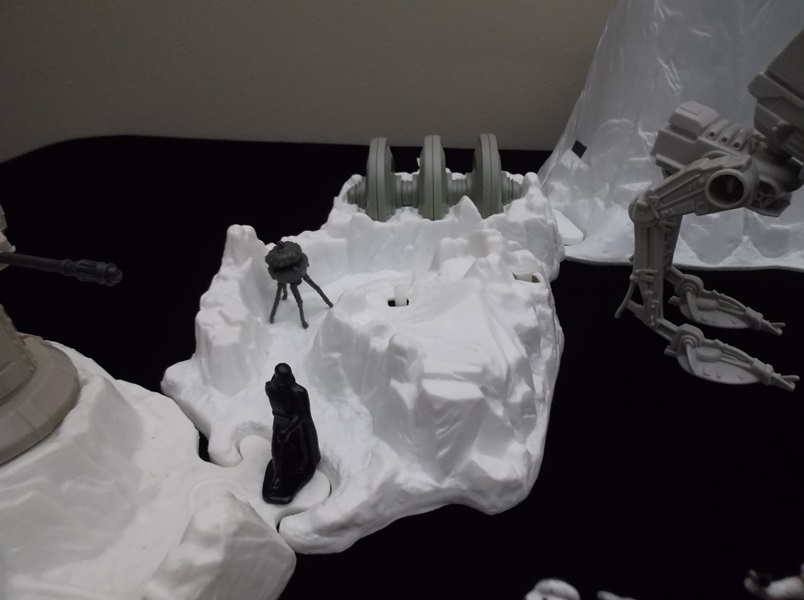 1982 Star Wars Micro Collection Hoth World Action Playset