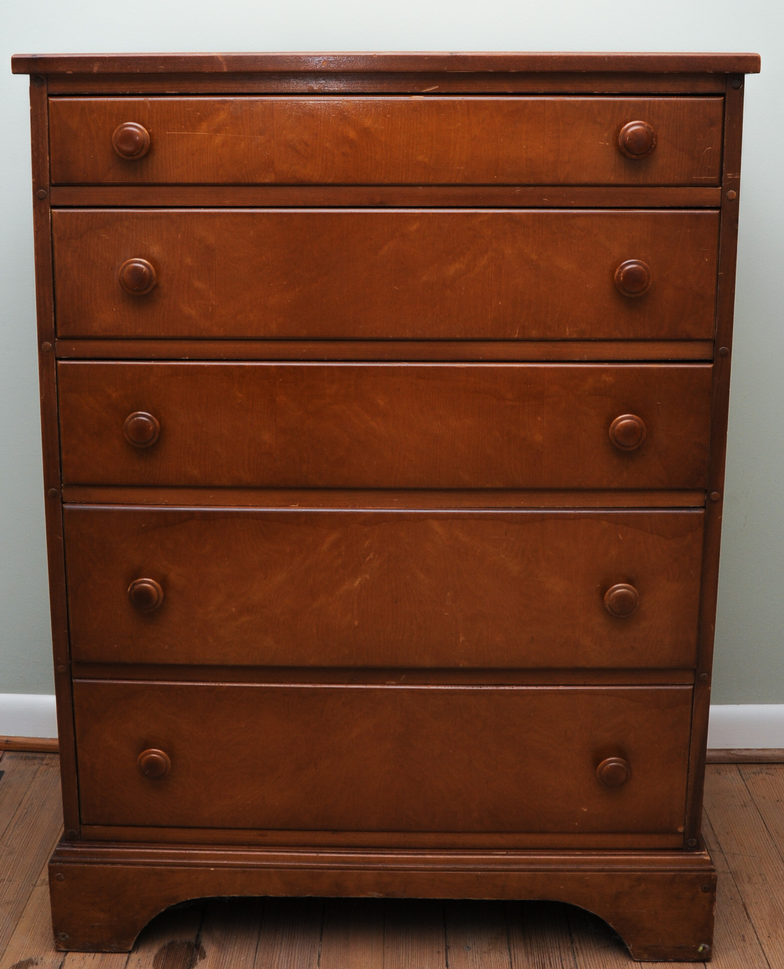 Vintage Maple Chest of Drawers