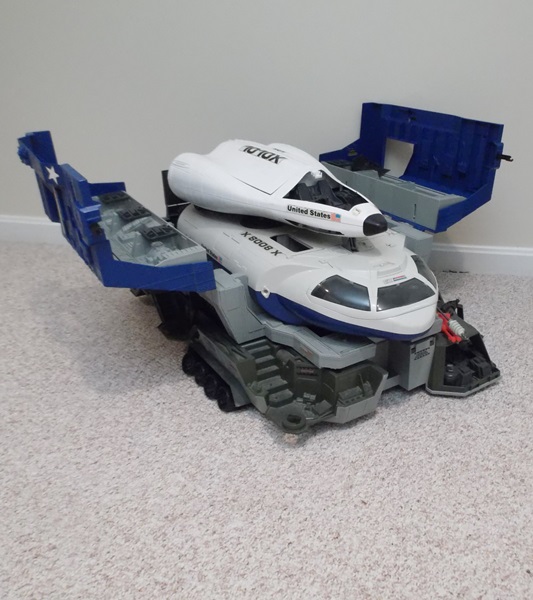 GI Joe 1987 Defiant Space Shuttle Complex Playset