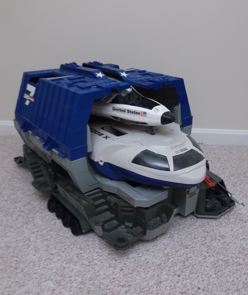GI Joe 1987 Defiant Space Shuttle Complex Playset