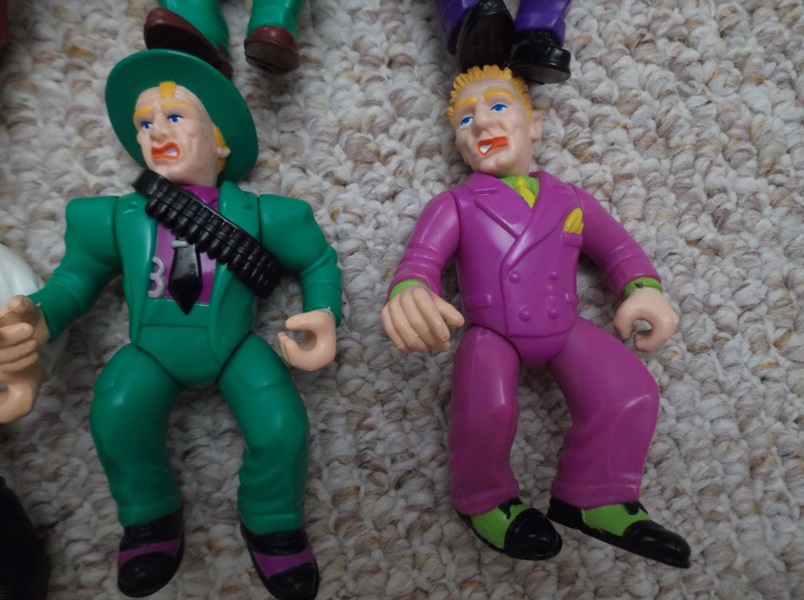 Collection of Disney Dick Tracy Playmate Figures