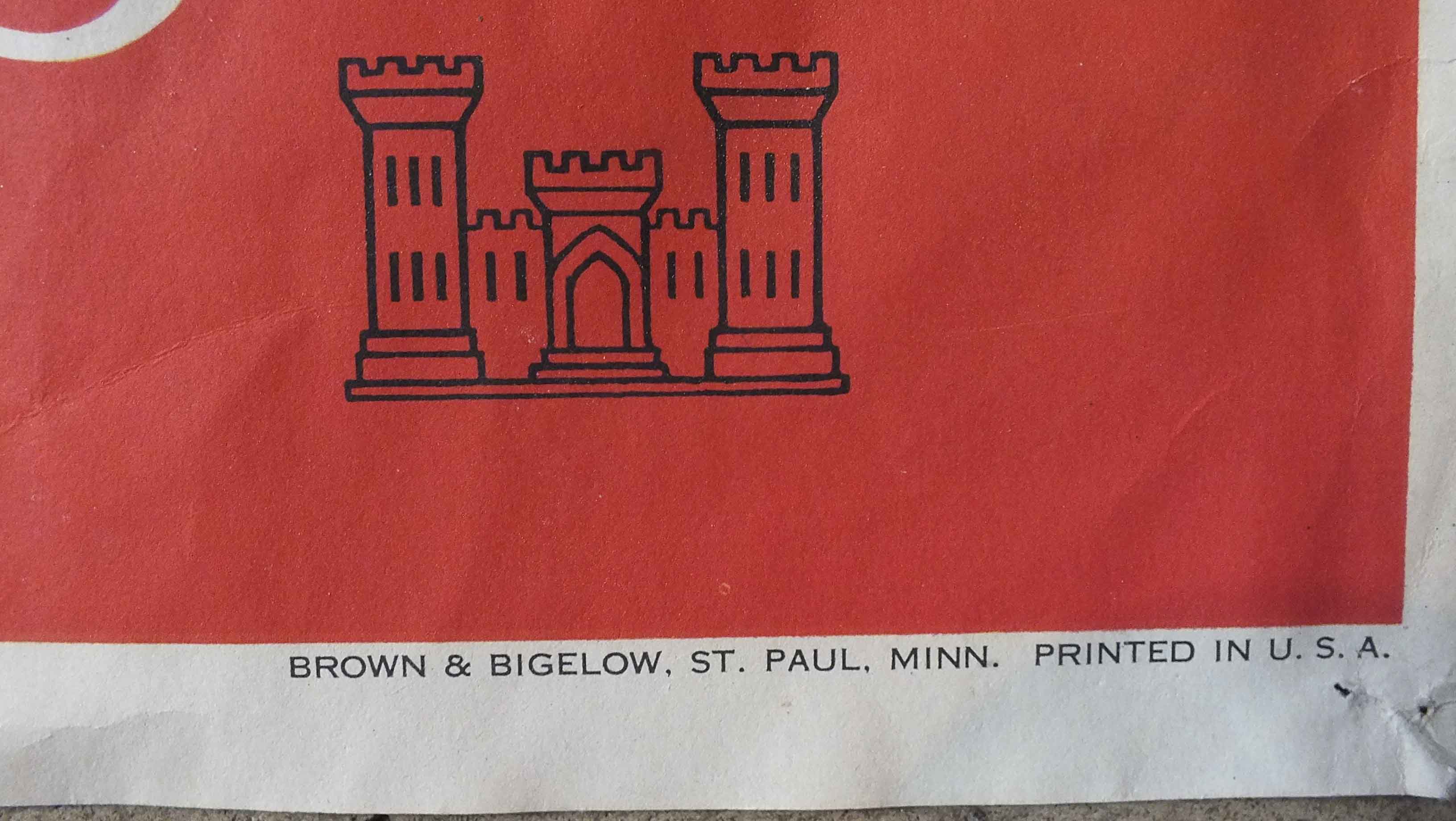 1942 "We Clear The Way" World War II Poster