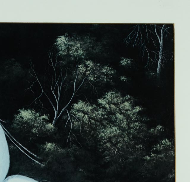 Lithograph Art Print, Great White Heron by Gerard Smith.