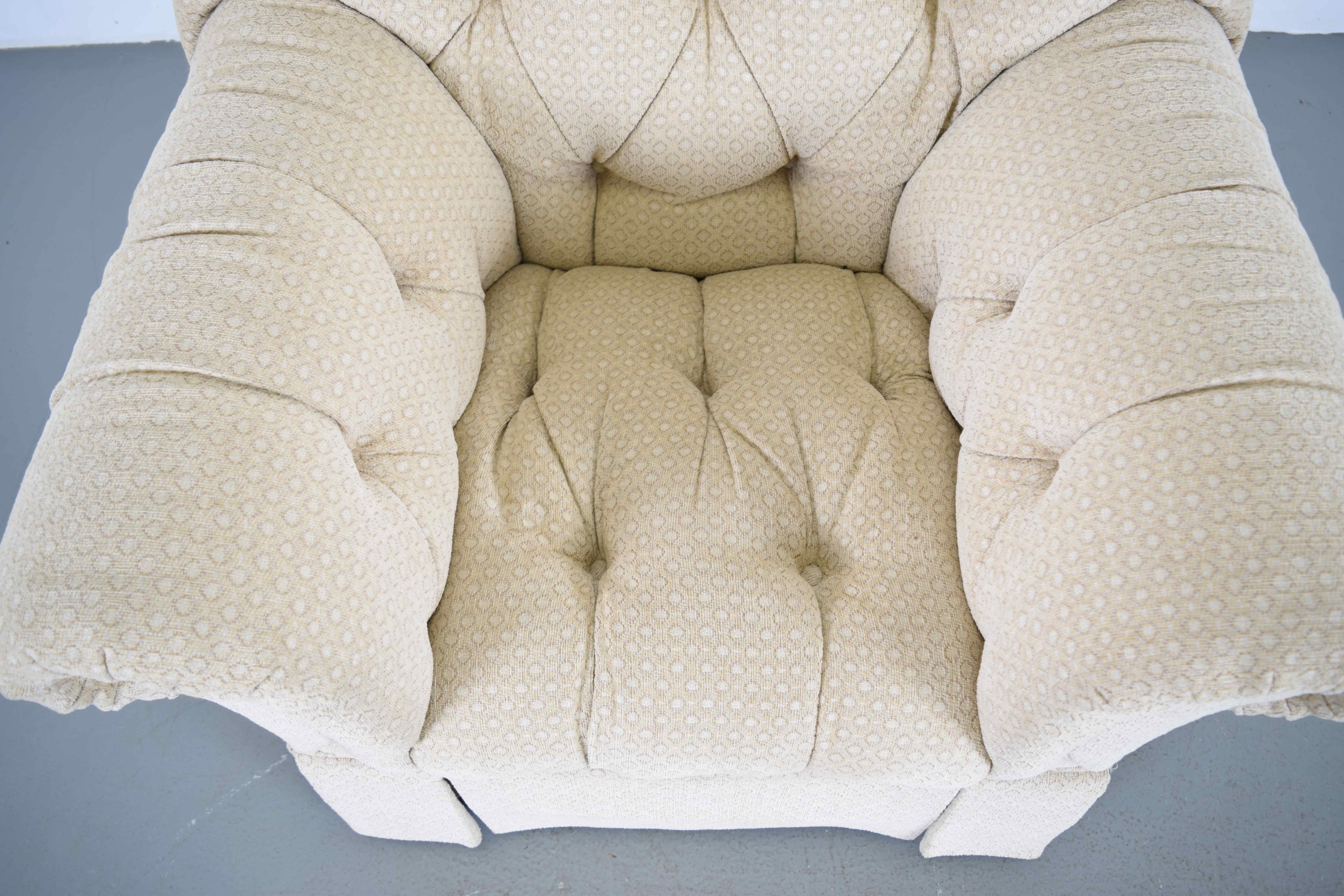 Drexel Heritage Chenille Overstuffed Armchair