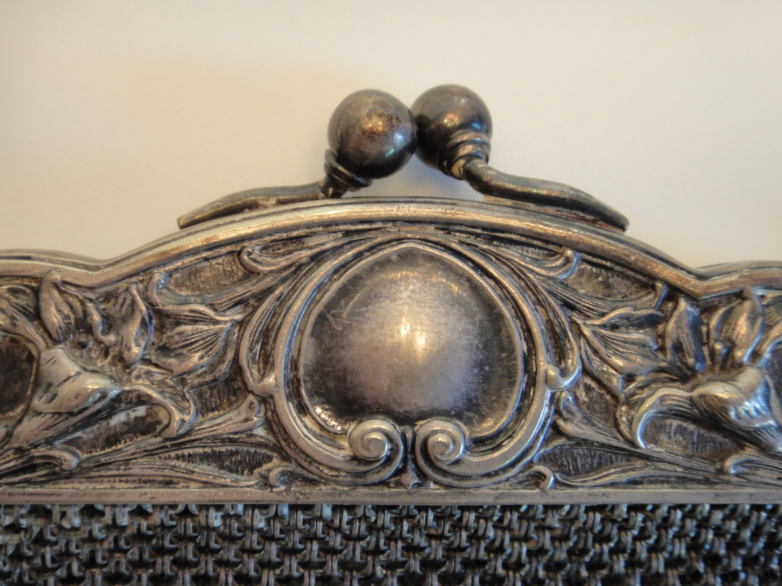 19th Century Silver and Mesh Purse