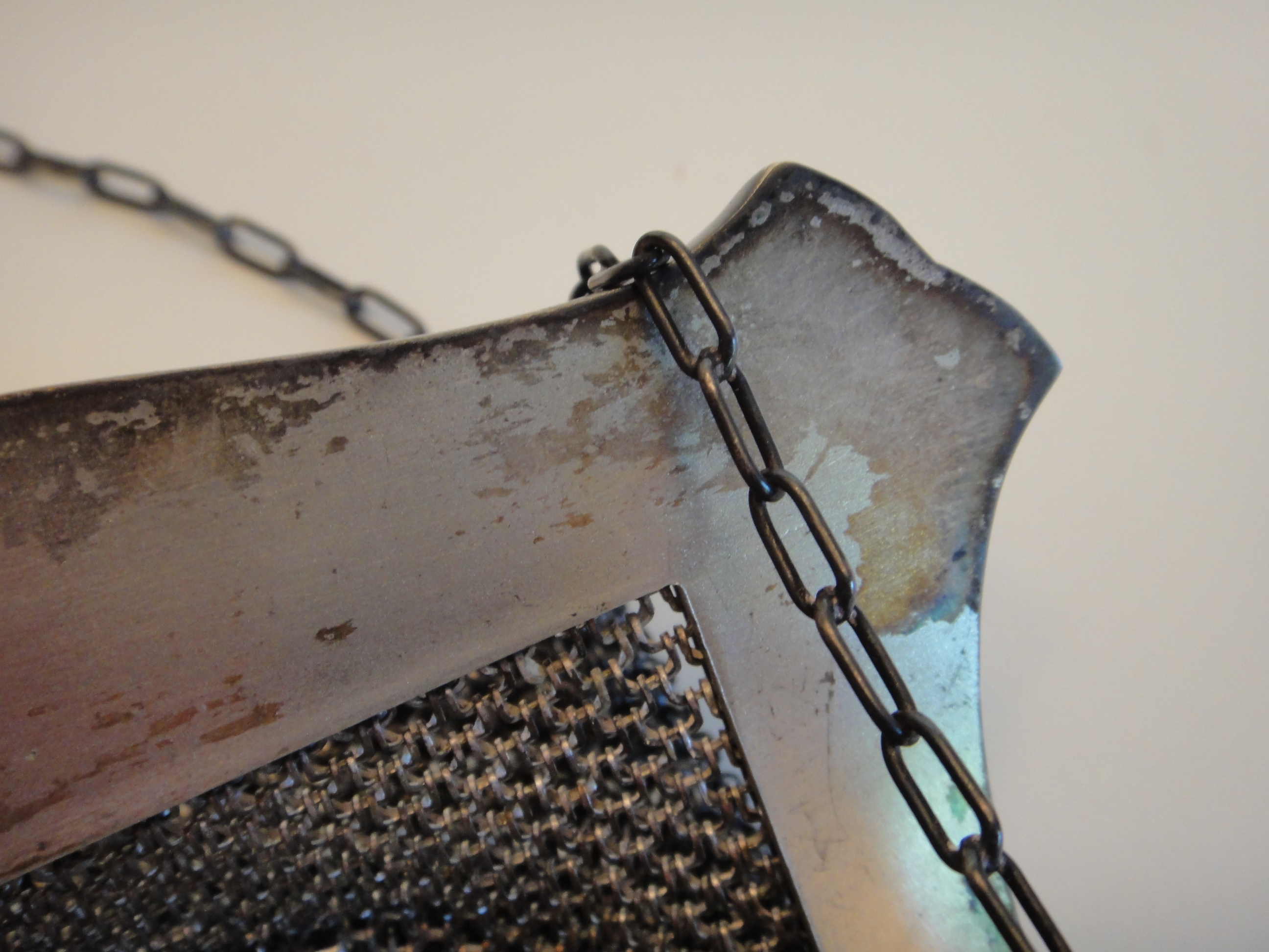 19th Century Silver and Mesh Purse