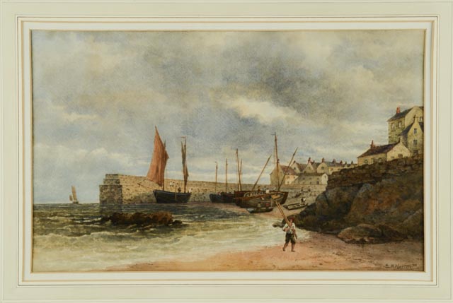 Original E.H. Marten Watercolor on Paper Painting