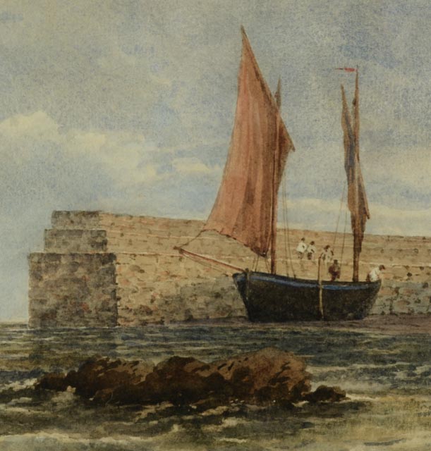 Original E.H. Marten Watercolor on Paper Painting