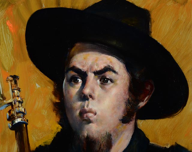 Original Oil on Masonite Painting by Dr. Wesley Kime