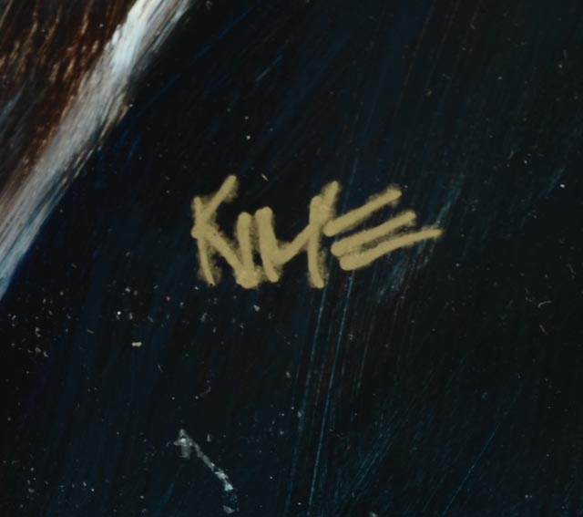 Original Oil on Masonite Painting by Dr. Wesley Kime