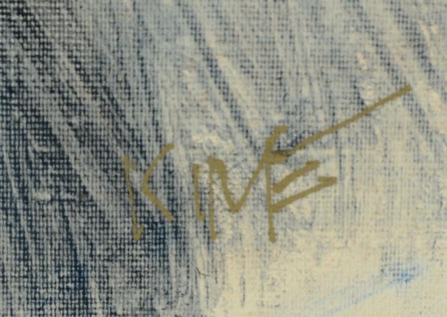 Original Oil on Academy Board Painting by Dr. Wesley Kime