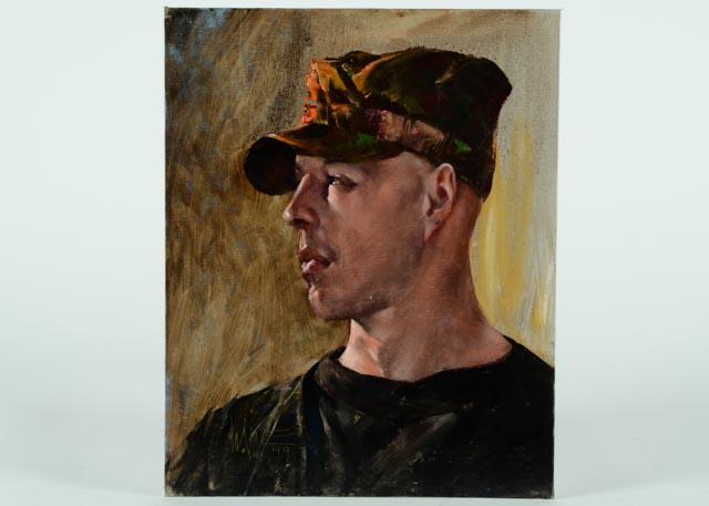 Original Oil on Academy Board Painting by Dr. Wesley Kime