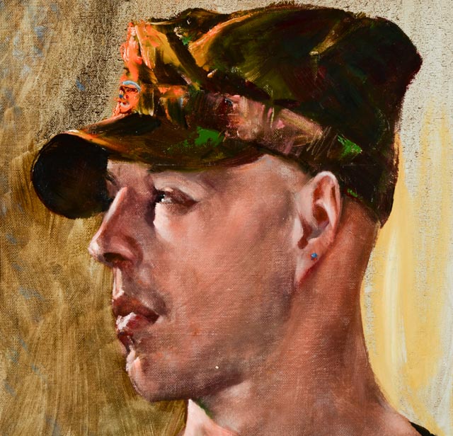 Original Oil on Academy Board Painting by Dr. Wesley Kime