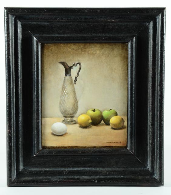 Original Hyperreal Oil on Canvas Still Life by Matthew Kinsey