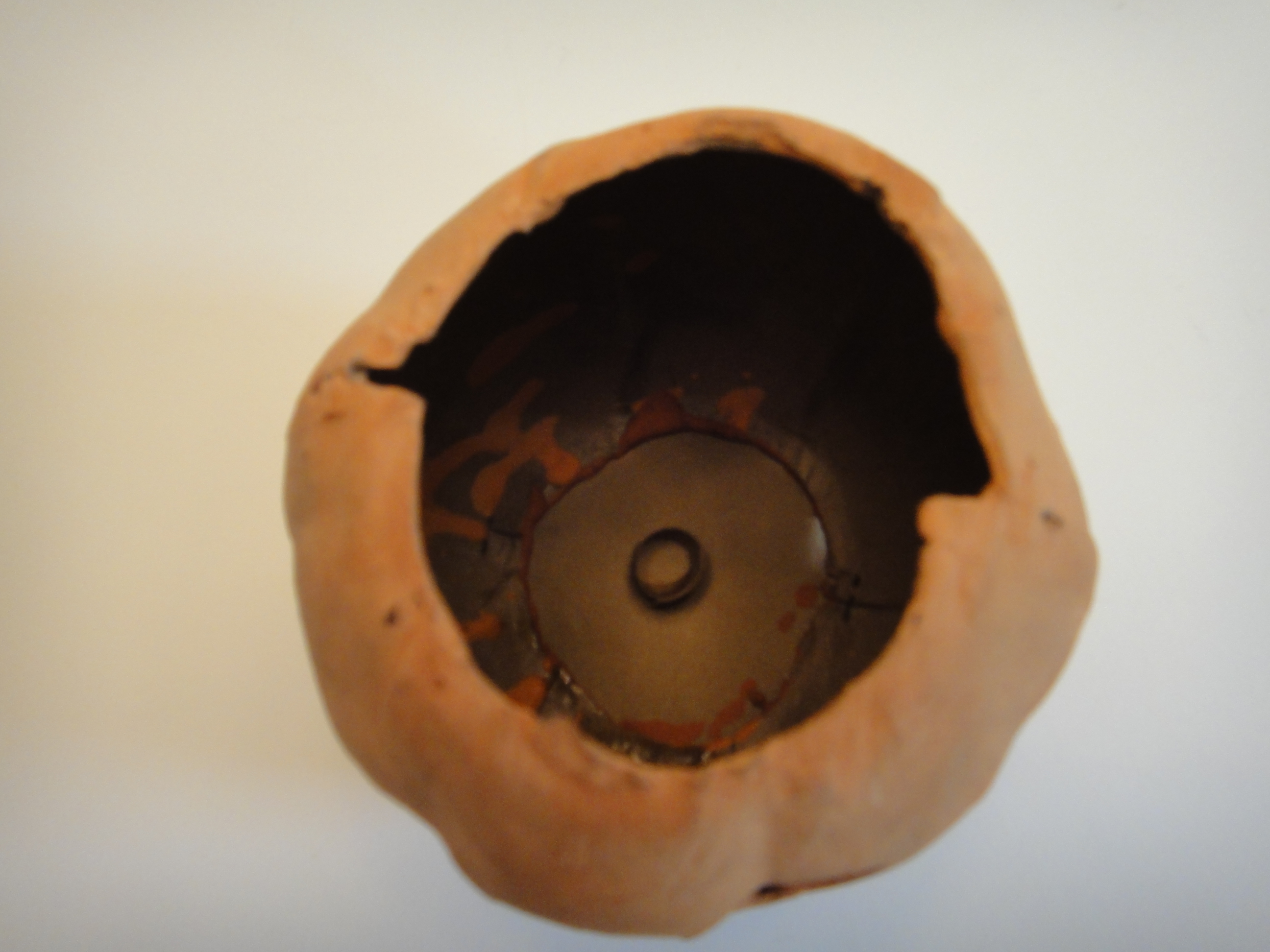 Two Vintage 1920s Halloween Jack O Lantern Paper Mache Germany 