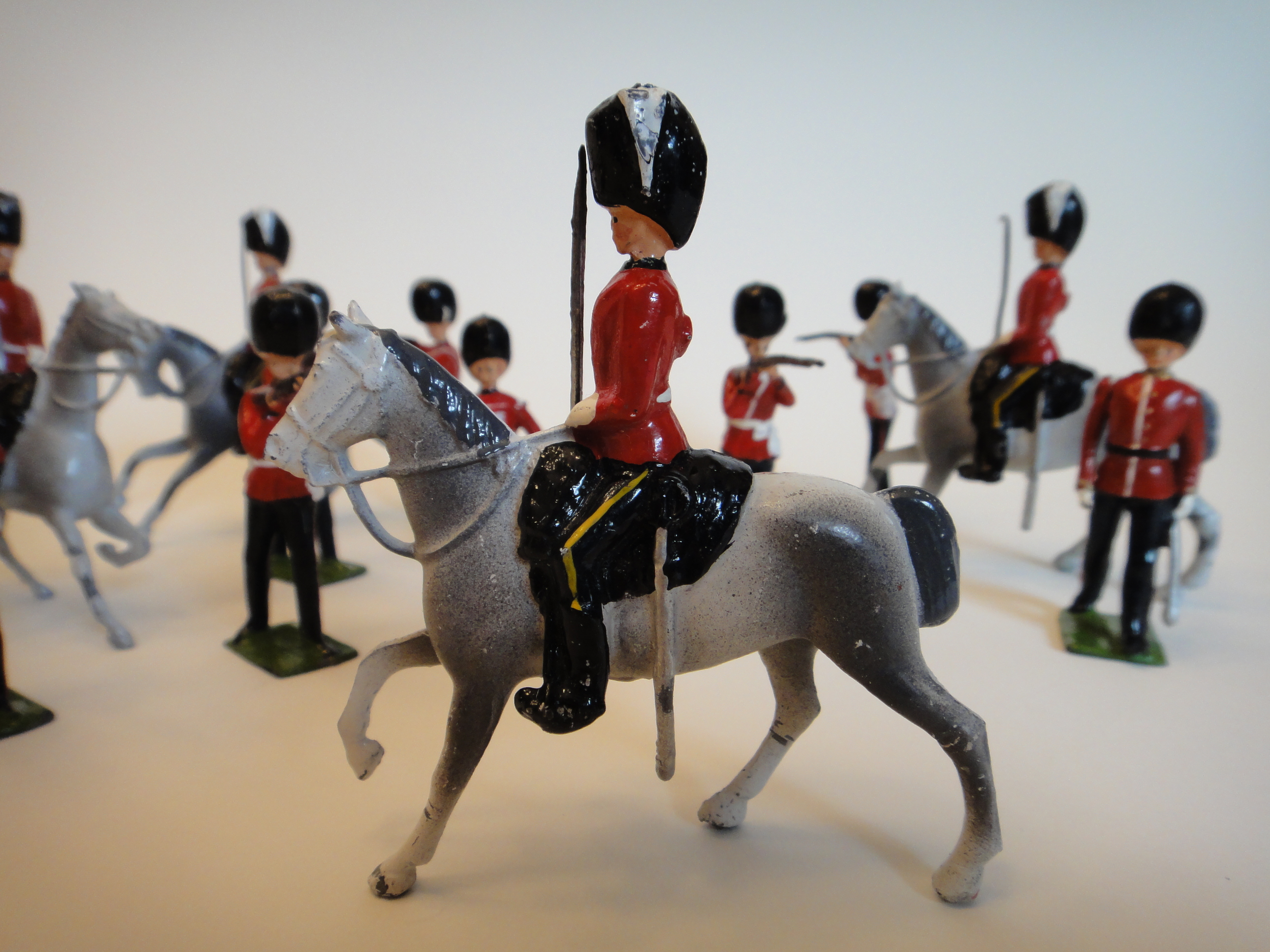 W Britains Royal Scots Grays Toy Soldiers 