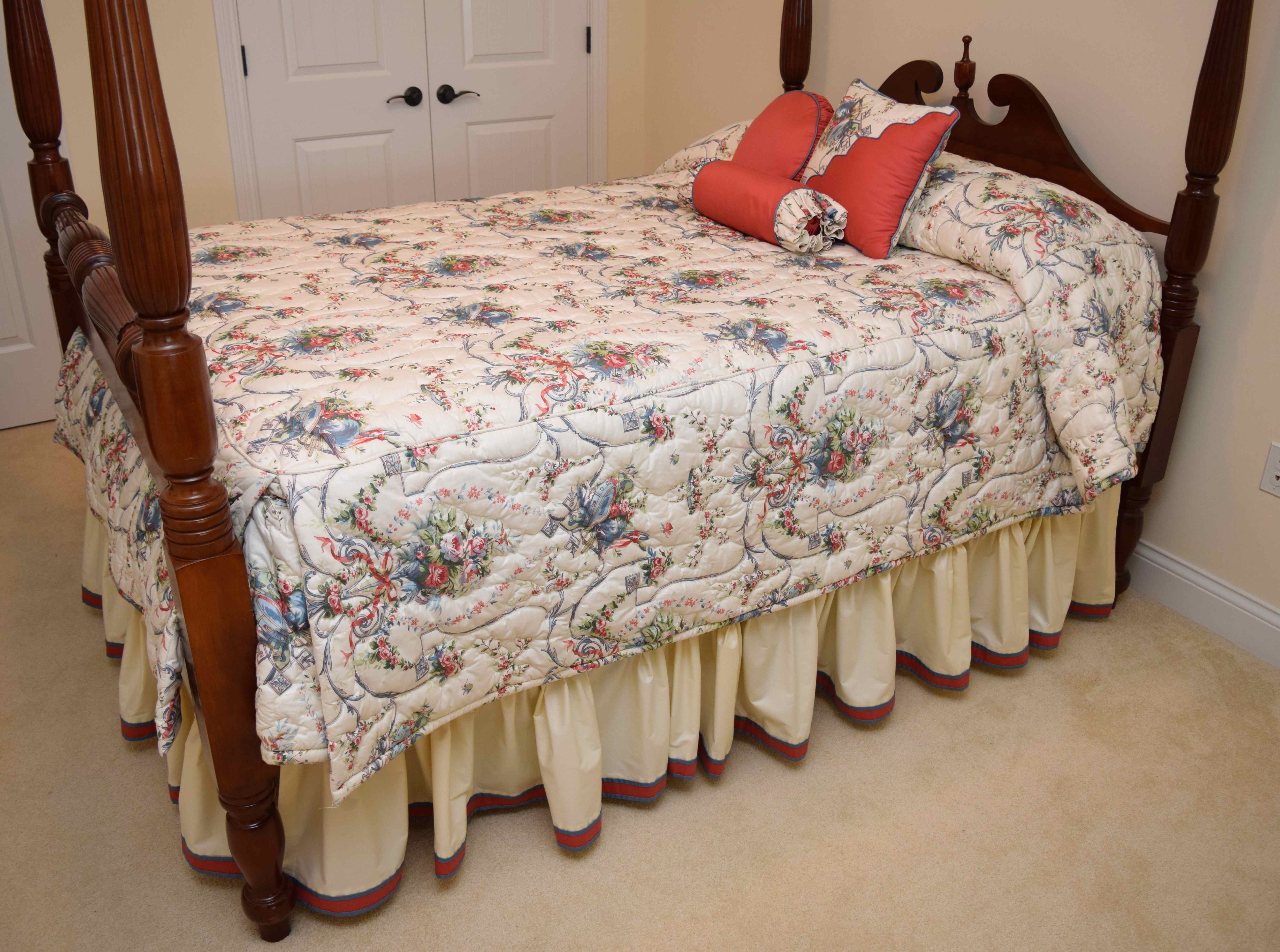 Kentucky Handmade Cherry Four Poster Bed