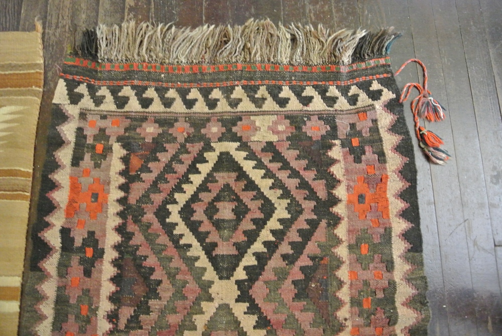 Wool Middle Eastern Turkish Saddle Blanket