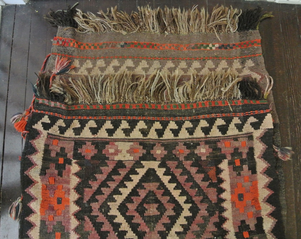 Wool Middle Eastern Turkish Saddle Blanket