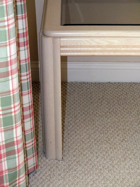 Square Coffee Table and Matching Side Table