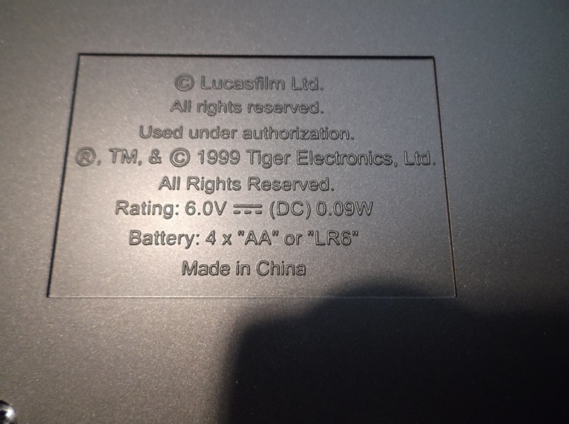 1999 Star Wars Episode I Electronic Galactic Chess Set