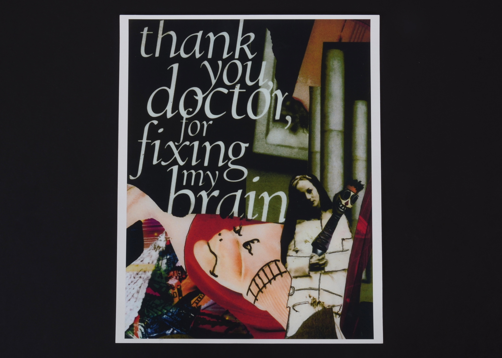 Original Walt Burton Digitally Printed Photo Collage 