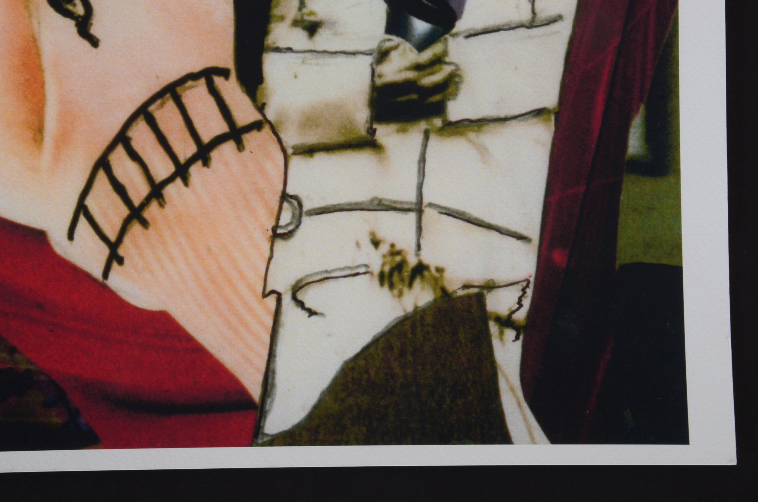 Original Walt Burton Digitally Printed Photo Collage 