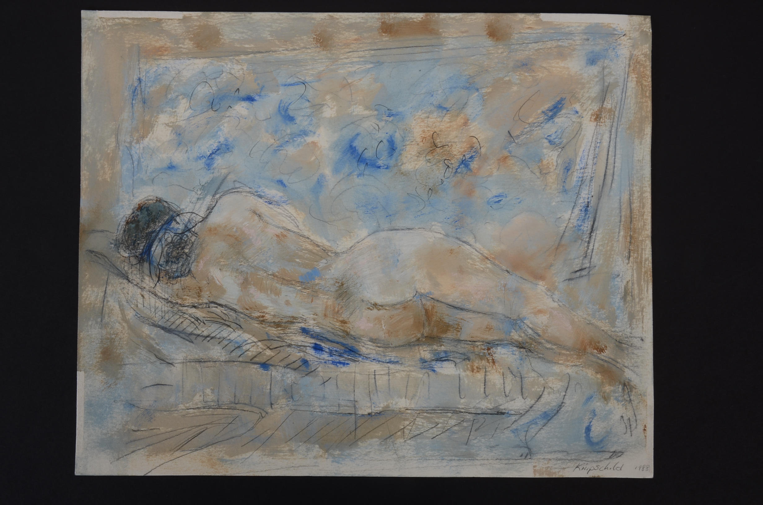 Pair of Original Robert Knipschild Nudes