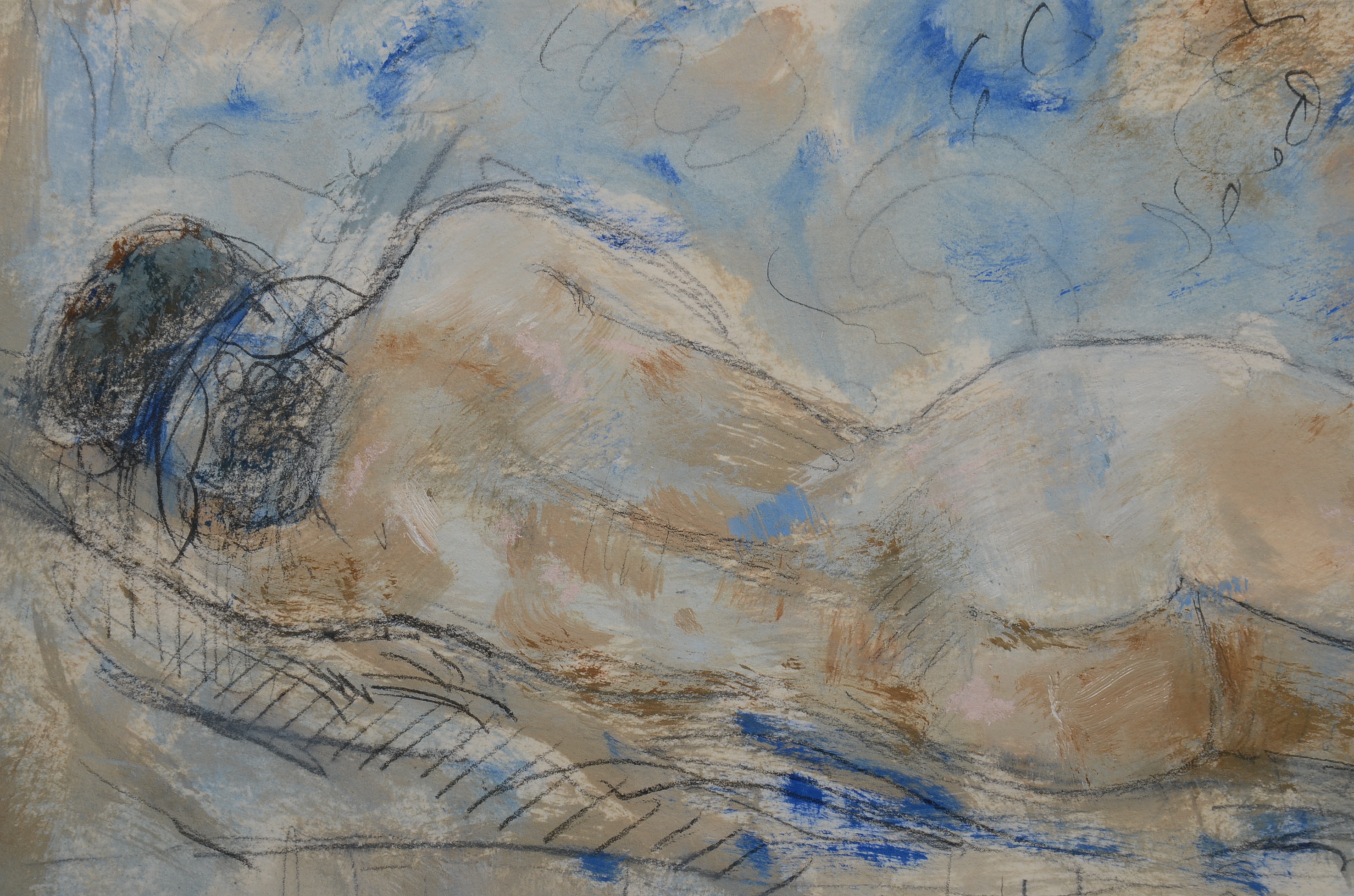 Pair of Original Robert Knipschild Nudes