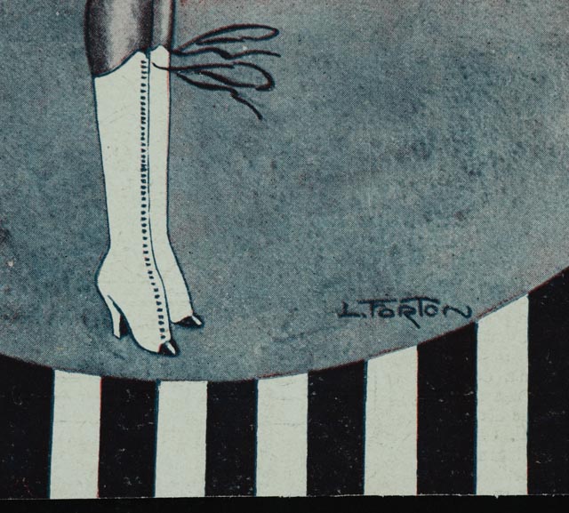 1919 "Parisiana" French Magazine Color Offset Lithographs