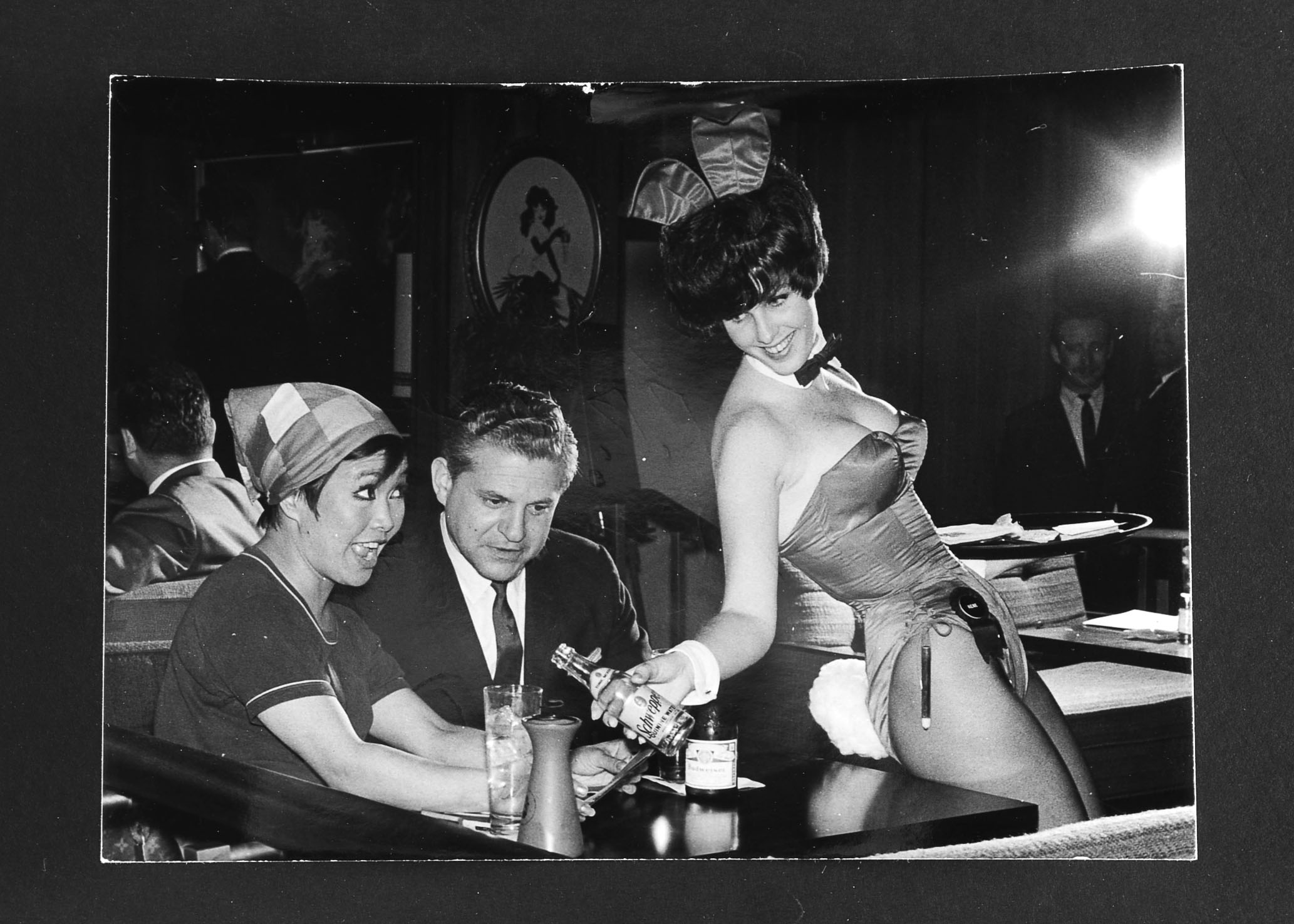 Walt Burton Playboy Club Bunny Head Shots Photographic Prints 