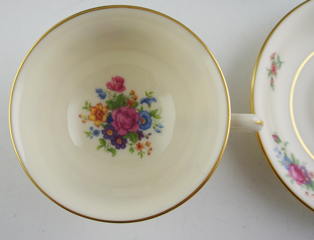Set Of Beautiful Lenox Rose China 