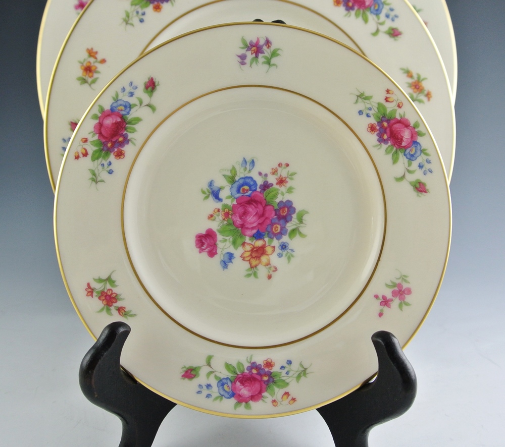Set Of Beautiful Lenox Rose China 