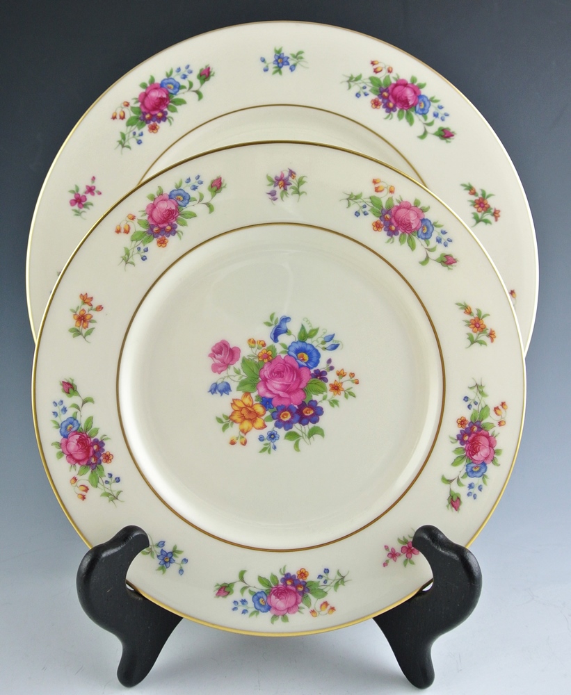 Set Of Beautiful Lenox Rose China 