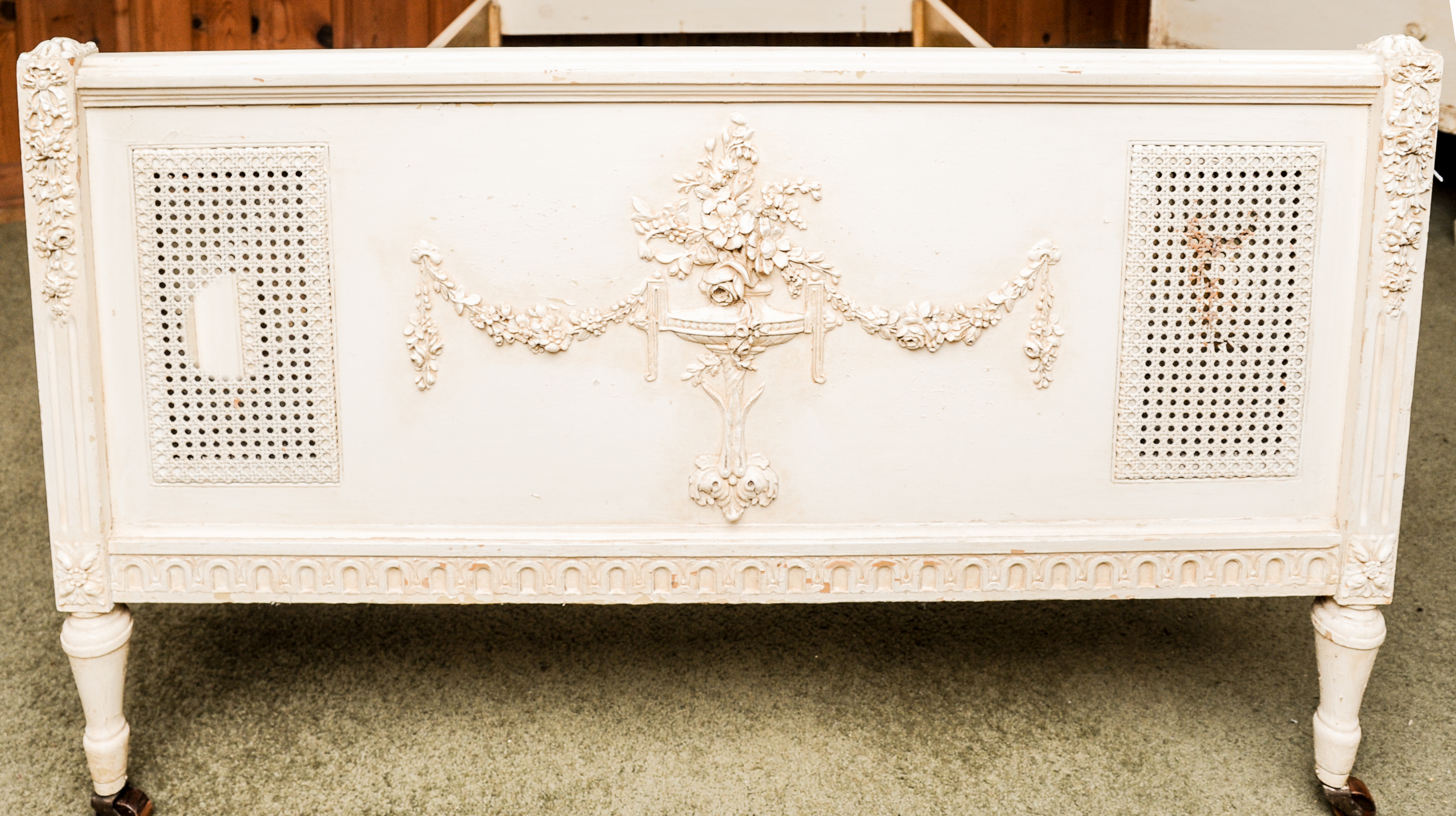 French Provincial Style Twin Bed