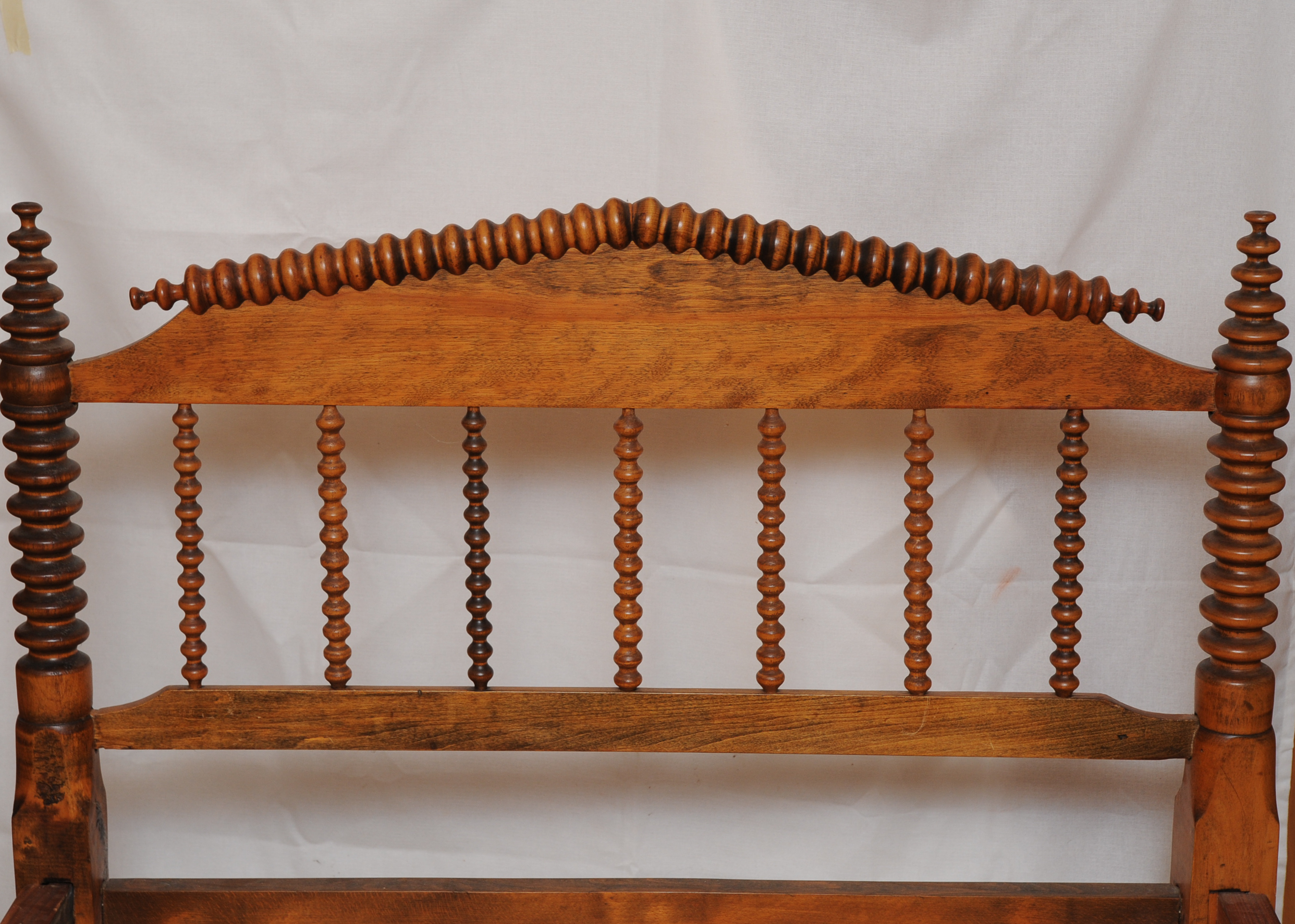 Pair of Jenny Lind Twin Spool Beds