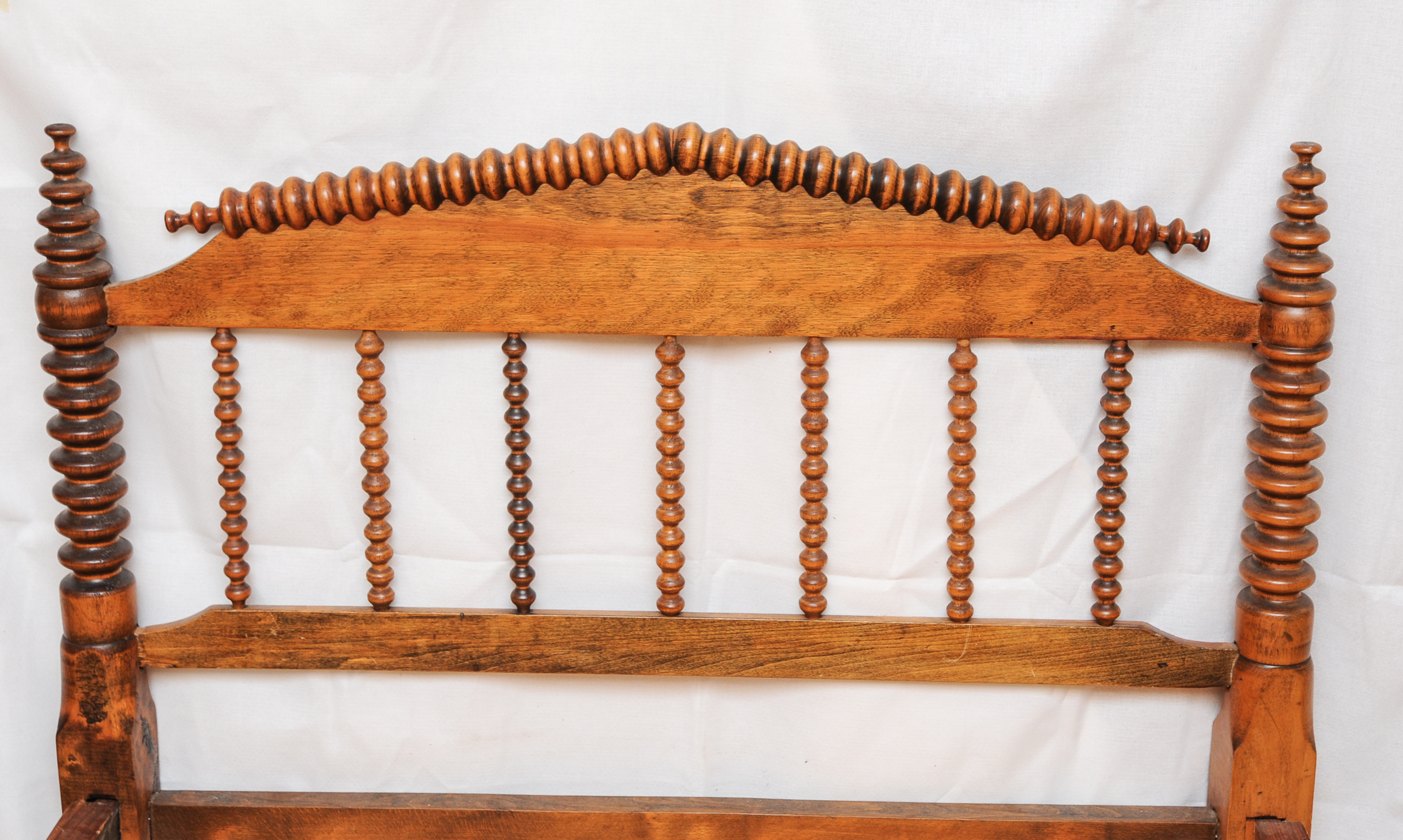 Pair of Jenny Lind Twin Spool Beds