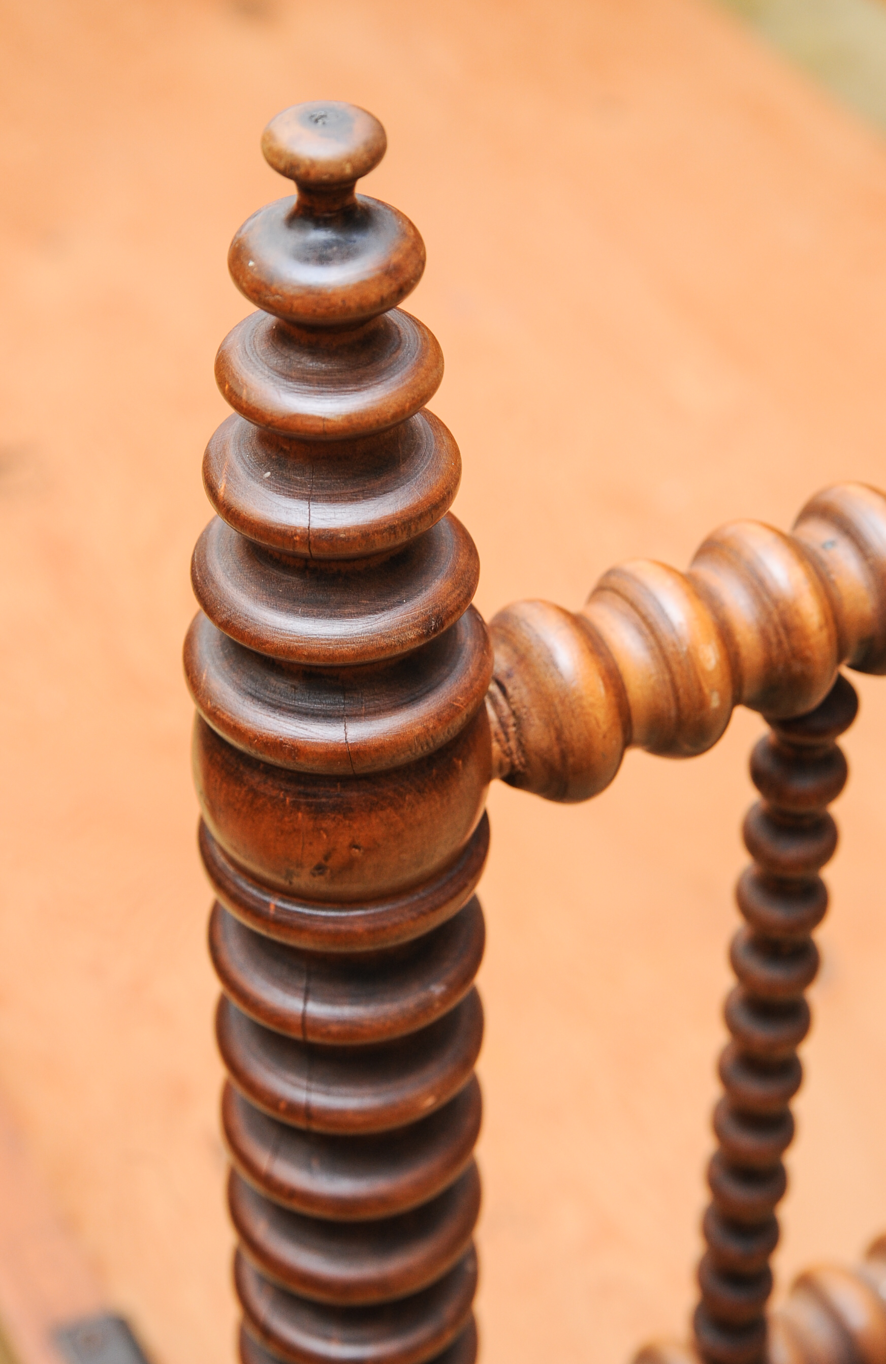 Pair of Jenny Lind Twin Spool Beds