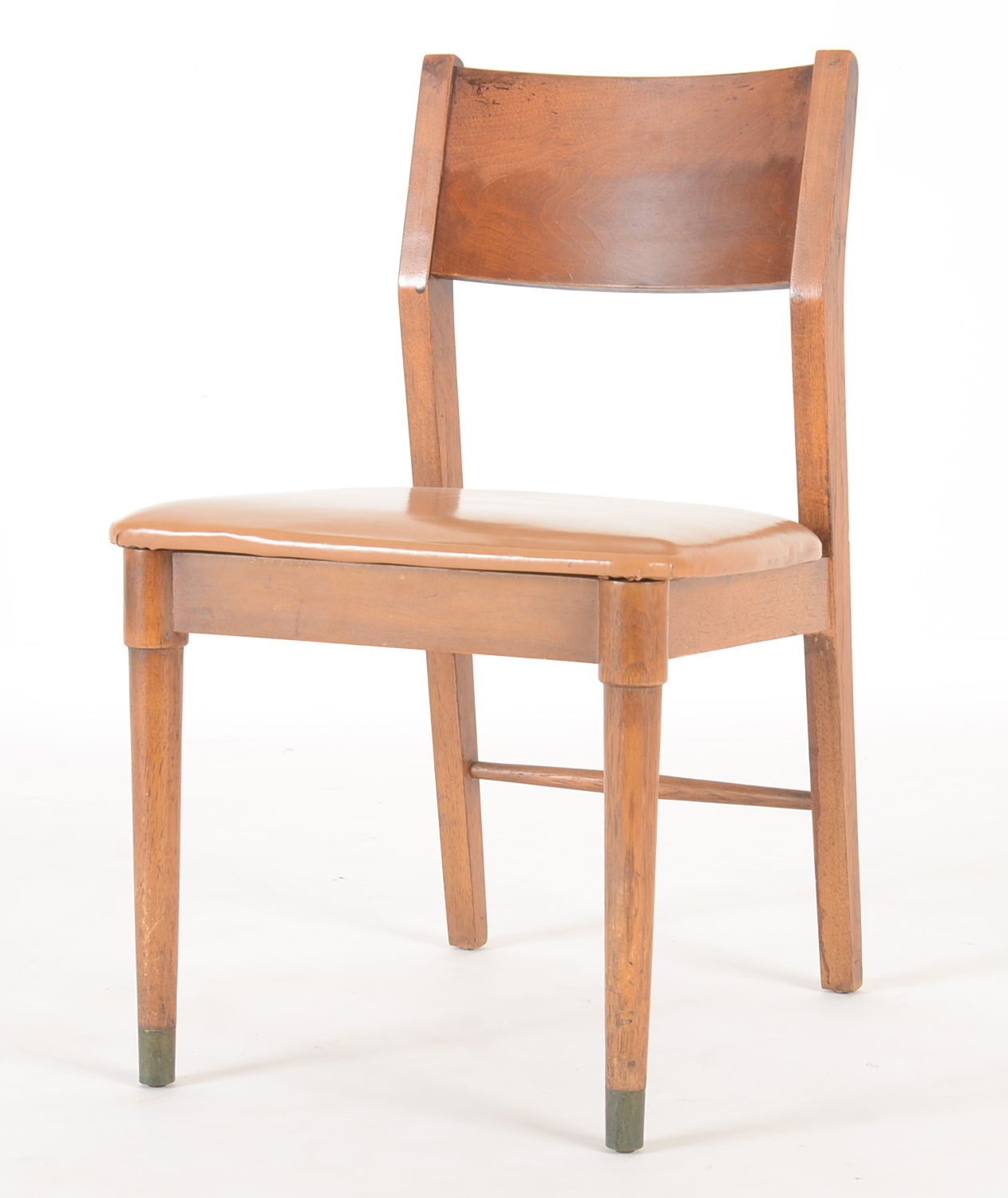 Modern 'Floating' Office Desk by Milo Baughman with Chair