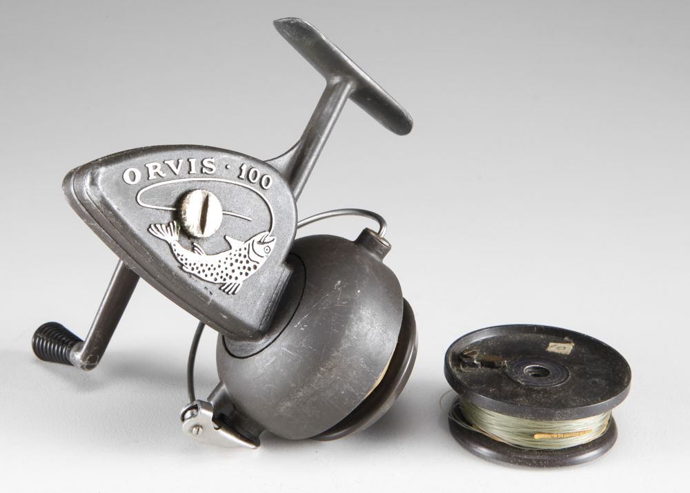 Vintage Orvis 100 Fishing Reel and Extra Spool