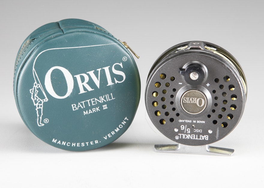 Vintage Orvis Battenkill 5/6 Fly Fishing Reel