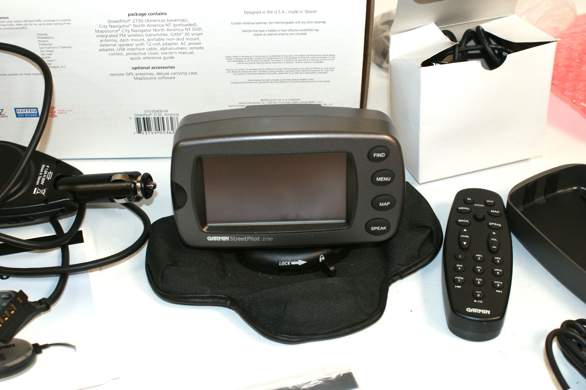 Garmin GXM30 XM Smart Antenna and Streetpilot 2370 