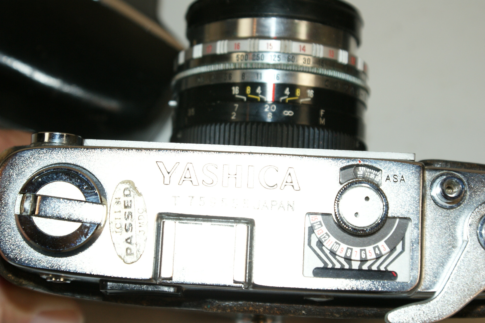 Vintage Autographic Kodak 3-A Camera, a Yashica Camera and Meter