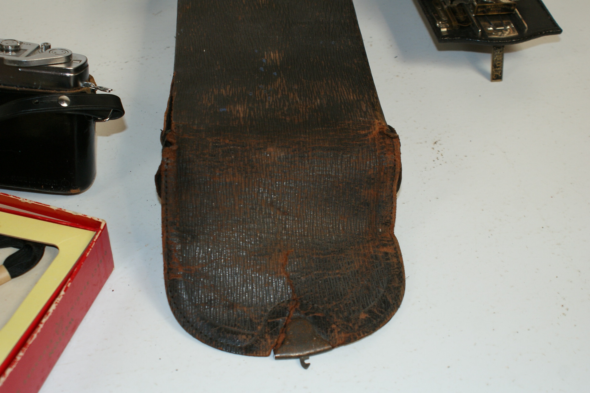 Vintage Autographic Kodak 3-A Camera, a Yashica Camera and Meter