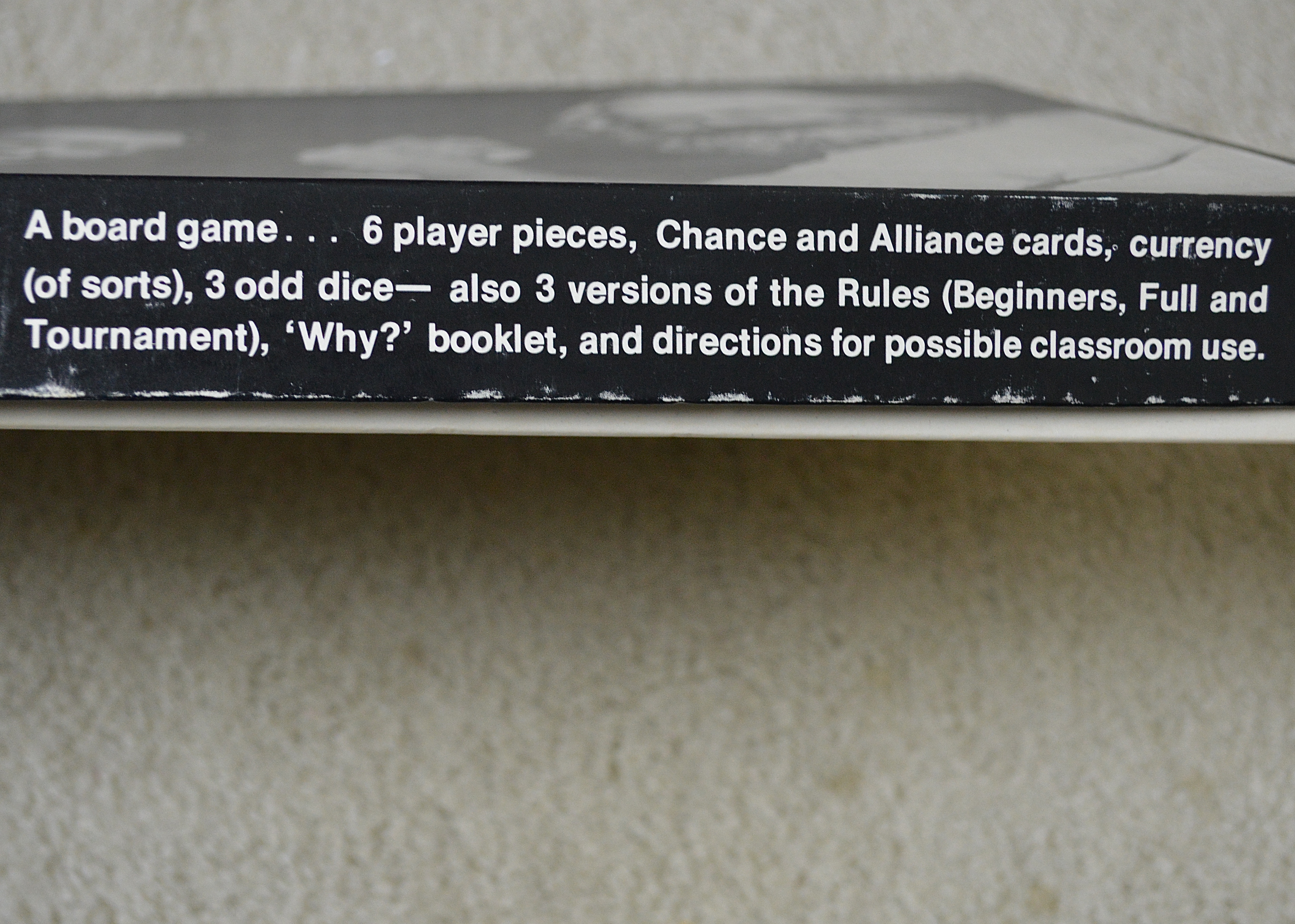 Vintage "Class Struggle" Board Game