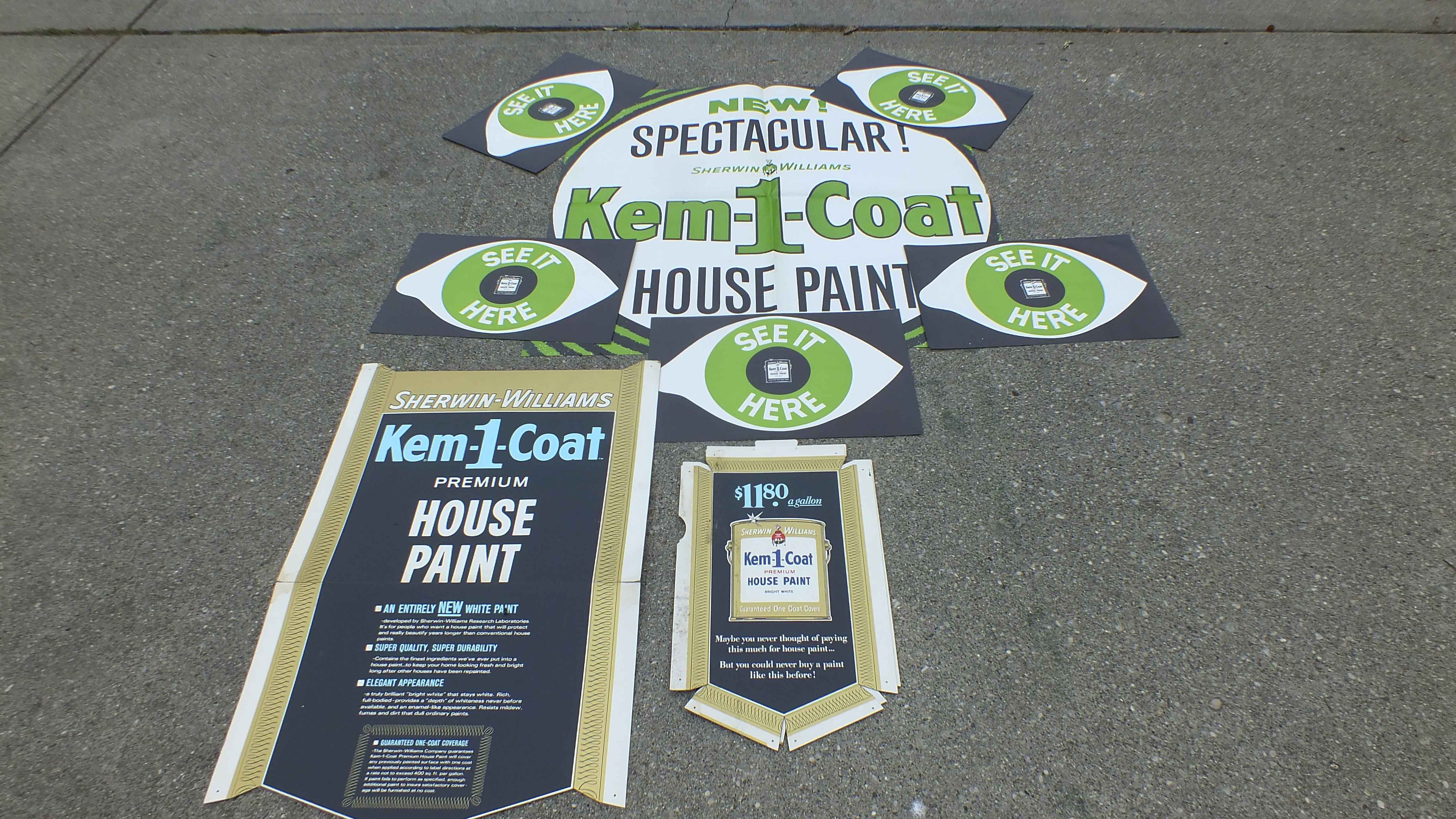  Vintage Advertising Paper Signage and Displays