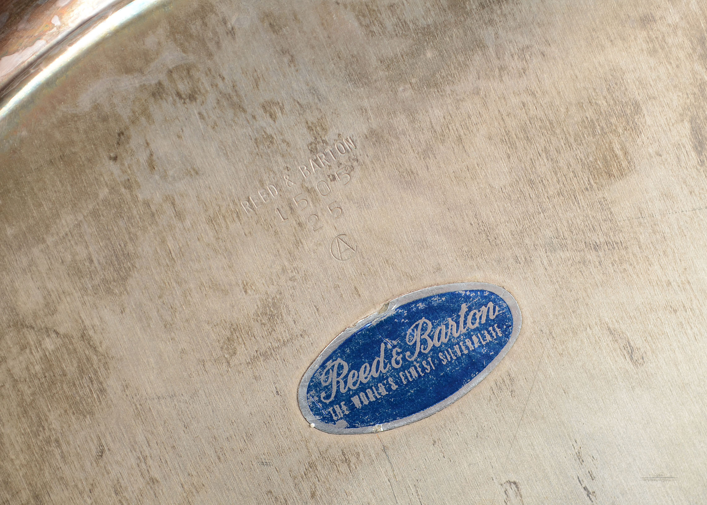 Gorgeous Vintage Reed & Barton Oval Platter