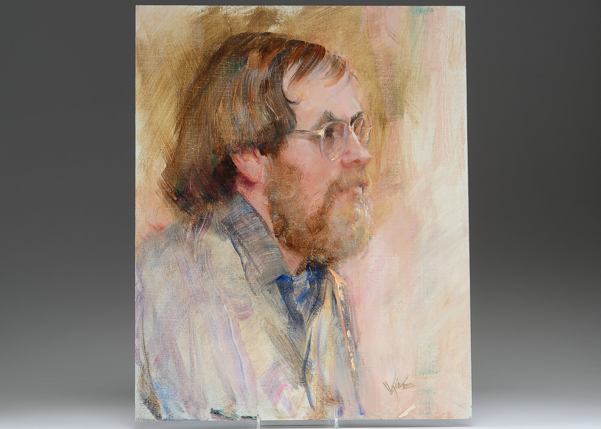 Original Oil on Academy Board by Dr. Wesley Kime