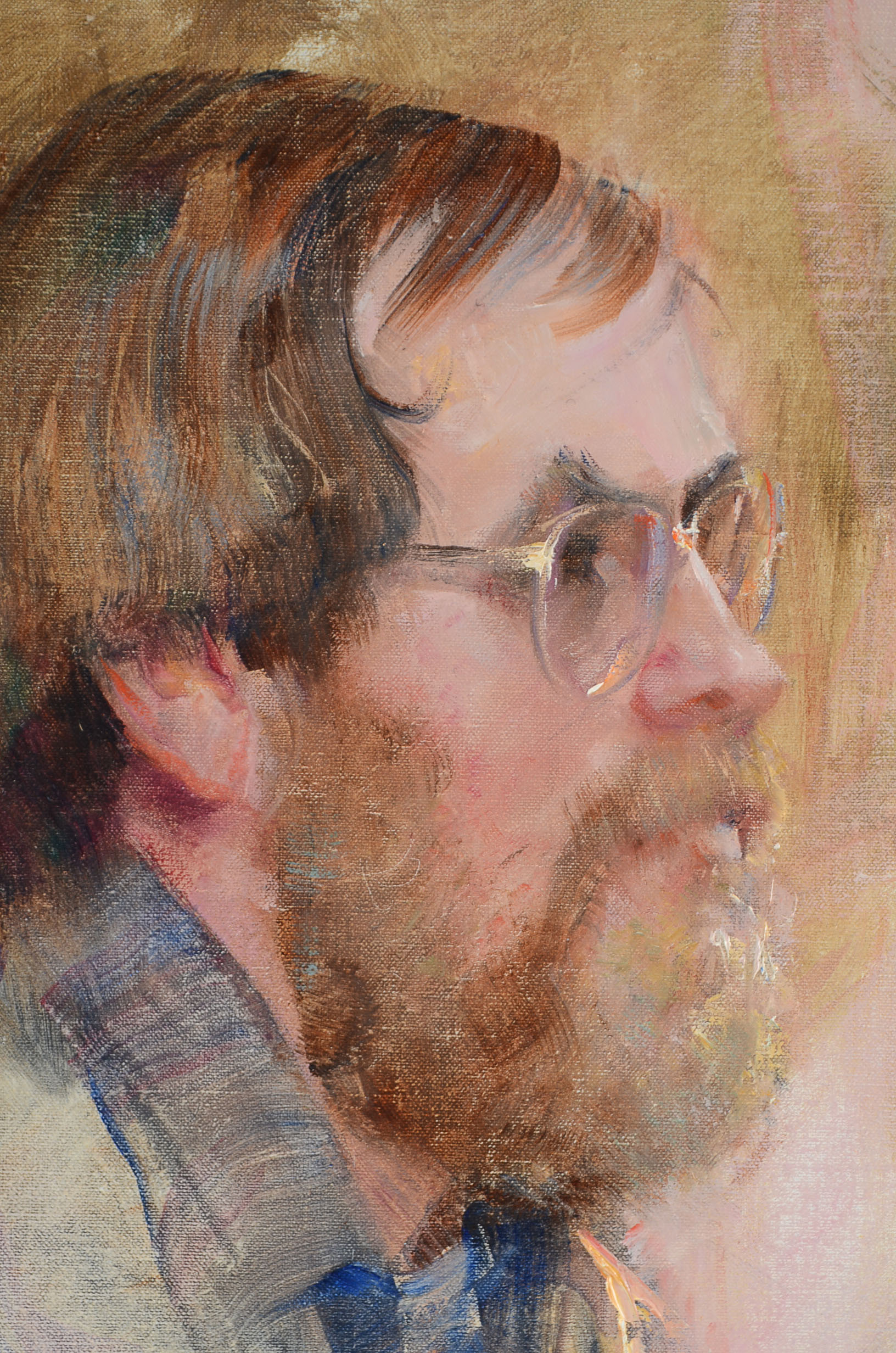 Original Oil on Academy Board by Dr. Wesley Kime